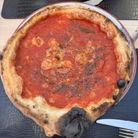 Marinara pizza   at Ristorante Pizzeria Bellavie in Pompei