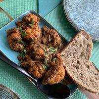 Couve flor assada com Harissa   at Green Point in Aveiro