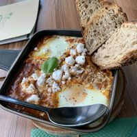 Israelita Red Shaskshuka  at Green Point in Aveiro