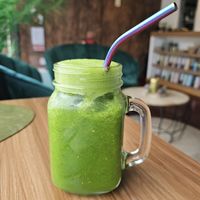 Detox - Banana, Celery, Spinach, Cucumber, Apple, Lemon juice and Ginger) at Green Point in Aveiro