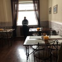 Front sitting room  at Govindas in Almaty