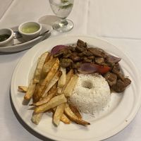 Soy meat saltado   at Inka in Palm Springs