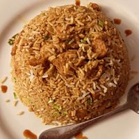 Vegan Chaufa with Soy meat  at Inka in Palm Springs