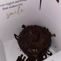 vegan brownie cookie  at Heavenly Desserts in Watford