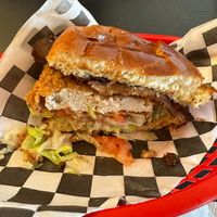 chicken bacon ranch sandwich at FRANCIS in Minneapolis
