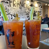 vegan bloody mary at FRANCIS in Minneapolis