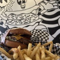 Juicy Lucy with added house made bacon ❤️  at FRANCIS in Minneapolis