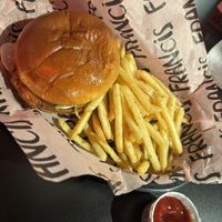 All vegan burger joint. Yes.  at FRANCIS in Minneapolis