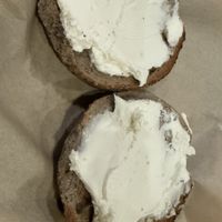 Toasted and deliciouss  at Seize The Bagel - Cascade Park in Vancouver