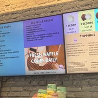 Menu  at Van Leeuwen Ice Cream - City Center in Philadelphia