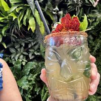 Pineapple mint mocktail  at Tac/Quila in Palm Springs