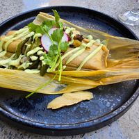 Huitlachoche Tamale (Vegan) at Tac/Quila in Palm Springs