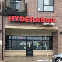 Exterior April 2023 at The Hyderabad Indian Grill in Bloomington