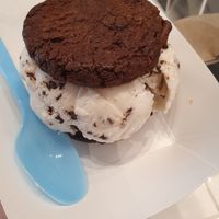 Vegan Ice cream sandwiches at The Baked Bear in San Francisco