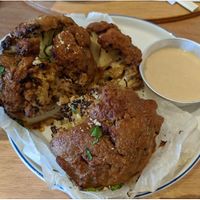 peanut butter
cauliflower P at Cocina Vegetariana Internacional in Madrid