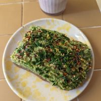 avocado toast at Banacado in Stockholm