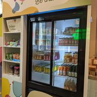 Drinks and snacks at Quick Greens - Funan Ctr in Central Singapore
