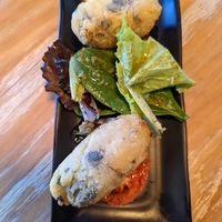 Potato croquettes at Bifana in Malaga