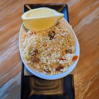 Vegan cous cous at Bifana in Malaga