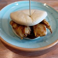 Bao con heura at Bifana in Malaga
