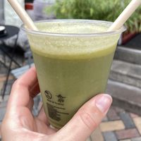 Grüner Saft 💚😍  at Lykke Cafe und Bar in Flensburg