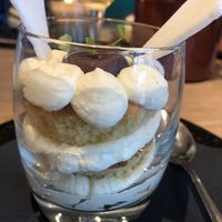 Vegan triffle  at Woest 17 in Nieuwvliet