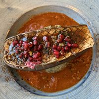 Miso Aubergine- super lecker!  at Woest 17 in Nieuwvliet