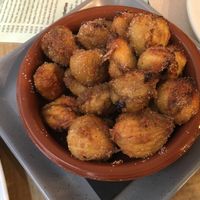 Chesnut with caramelized onions at Fangas Veg in Coimbra
