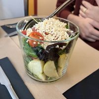 Salad  at Fangas Veg in Coimbra