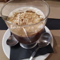 Parfait de Cacau vegano at Fangas Veg in Coimbra