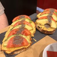 Bruschetta   at Fangas Veg in Coimbra