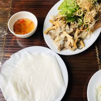 Amazing value Banh Cuon for 40,000- 2 usd at Thien Tam in Hue