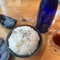 White rice  at Izakaya Gama in Point Arena