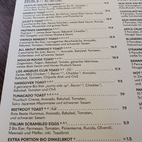 Savoury brunch options at Base Coffee in Bamberg