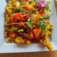 Tempura Banana Blossom at Morans in Westward Ho