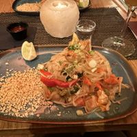 Tofu pad Thai   at Morans in Westward Ho