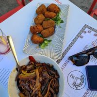 Wok and Croquetas at El Biscúter in Jaen