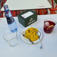 Free Vegetarian paella tapa at El Biscúter in Jaen
