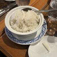 coconut rice   at Thai Emerald in Cirencester