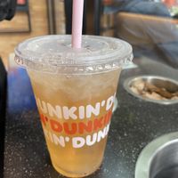 Ice tea (tall)  at Dunkin' in Frankfurt