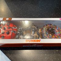 Donuts  at Dunkin' in Frankfurt