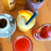 Smoothies and Espresso at Kaffeesaurus in Cologne