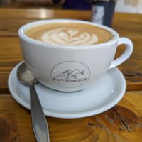 Veganer Kaffee 🙃 at Kaffeesaurus in Cologne