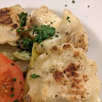 Steinpilz-Pasta mit Gemüse at Gasthof Bauer in Kirchham