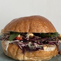 Seitan bun  at Common Ground in North London