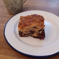 "Brookie": combination of cookie and brownie at Common Ground in North London
