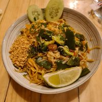 Vegan pad thai at Maxi's Warung Thai & Indo Food in Aljezur