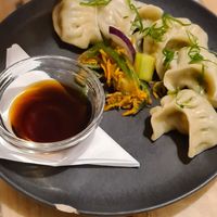 Vegan dumplings at Maxi's Warung Thai & Indo Food in Aljezur