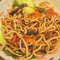 Vegan Mi Goreng at Maxi's Warung Thai & Indo Food in Aljezur