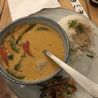 Red curry   at Maxi's Warung Thai & Indo Food in Aljezur
